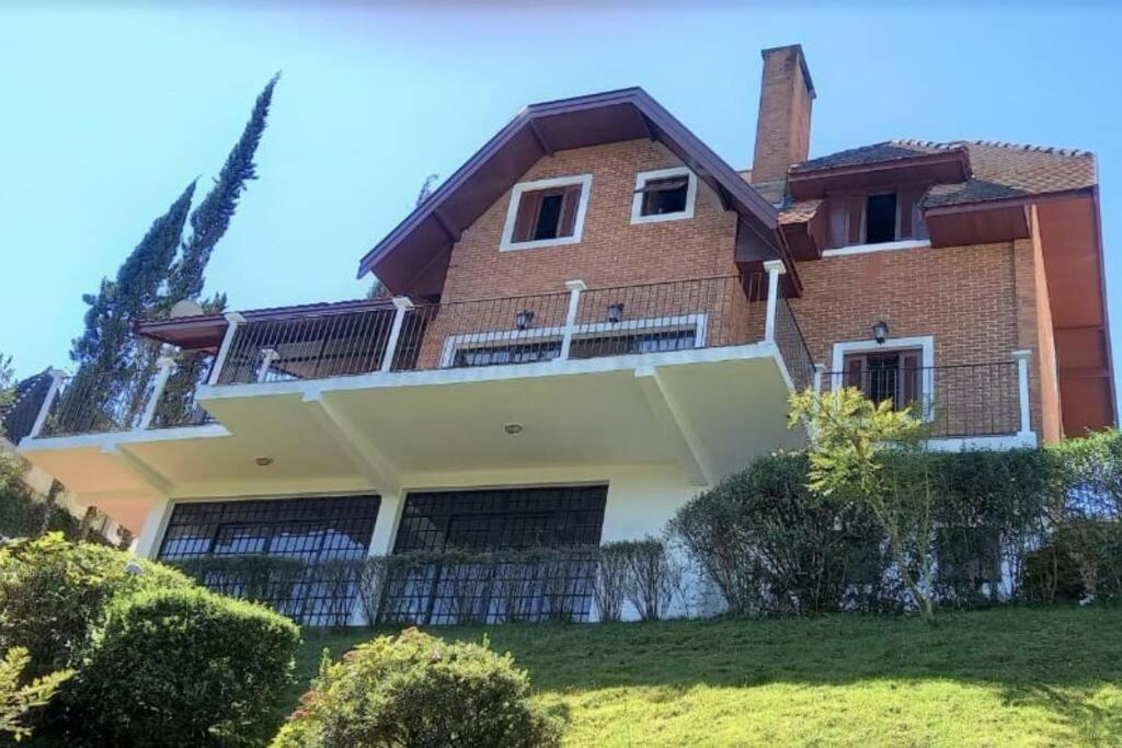 Casa E Vista Privilegiadas No Alto Do Capivari Campos do Jordão Exterior foto
